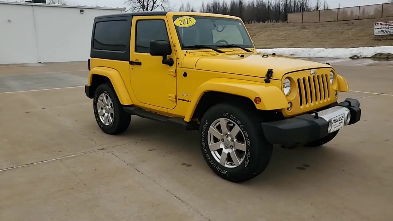 2015 Jeep Wrangler Sahara