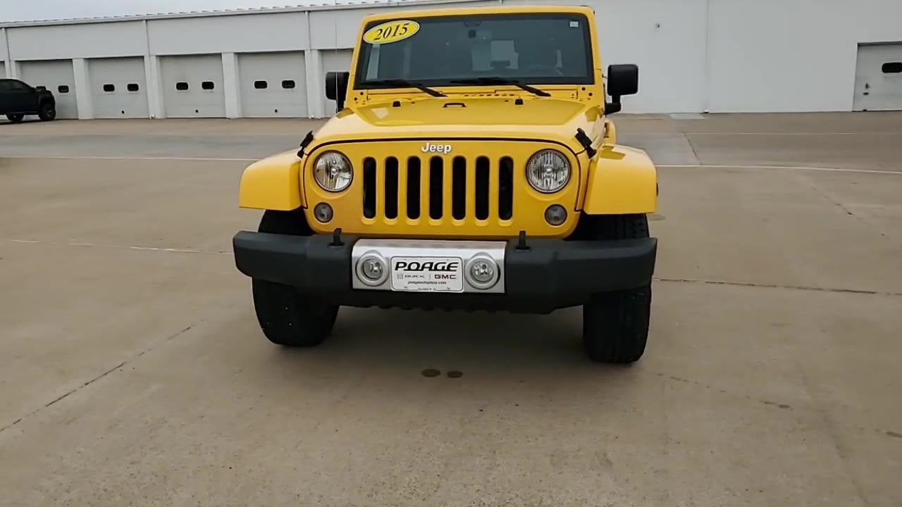 2015 Jeep Wrangler Sahara
