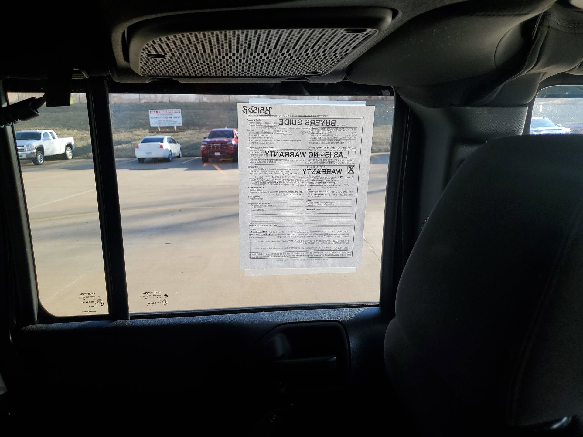 2015 Jeep Wrangler Unlimited Sport