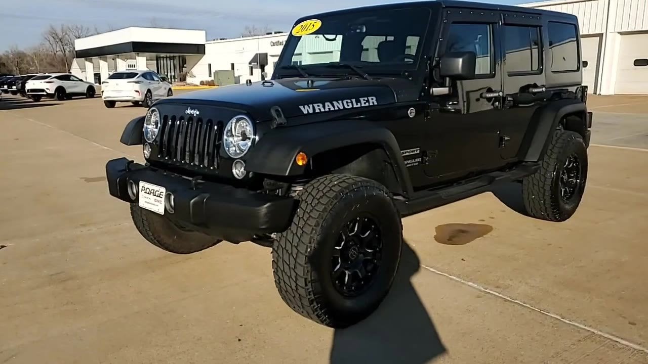 2015 Jeep Wrangler Unlimited Sport