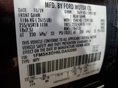 2020 Ford Explorer XLT
