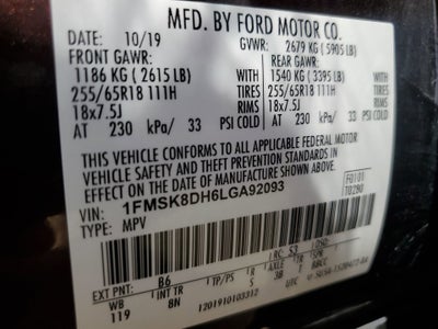2020 Ford Explorer XLT