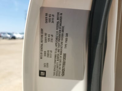 2009 Cadillac DTS w/1SB