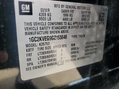 2016 Chevrolet Silverado 2500 HD LT