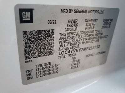 2021 Chevrolet Silverado 3500 HD High Country DRW