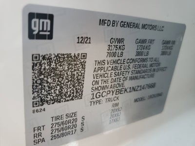 2022 Chevrolet Silverado 1500 LTD Custom