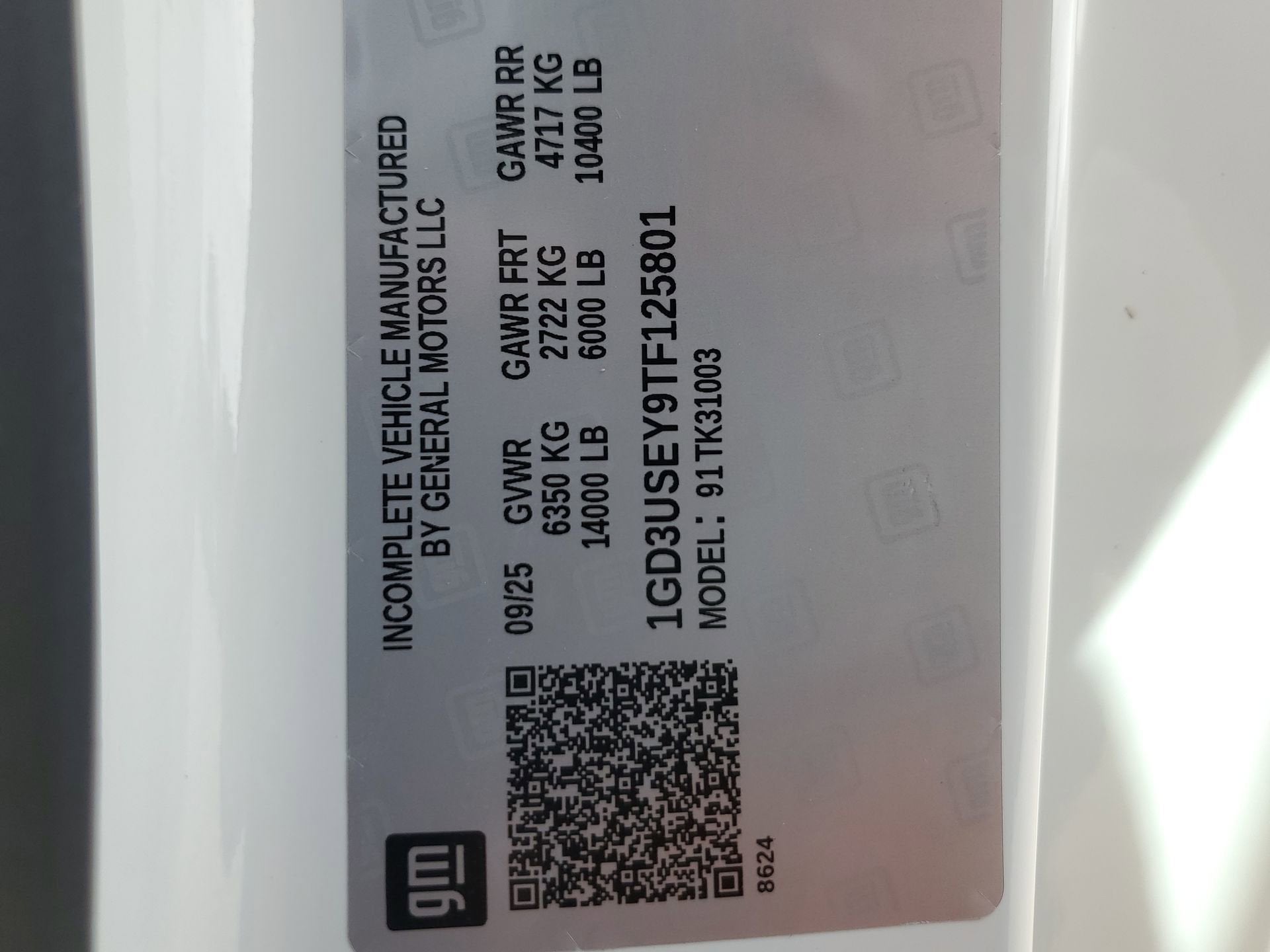 2026 GMC Sierra 3500 HD Chassis Cab Pro