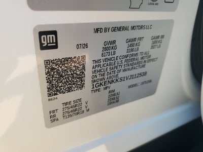 2027 GMC Acadia Elevation