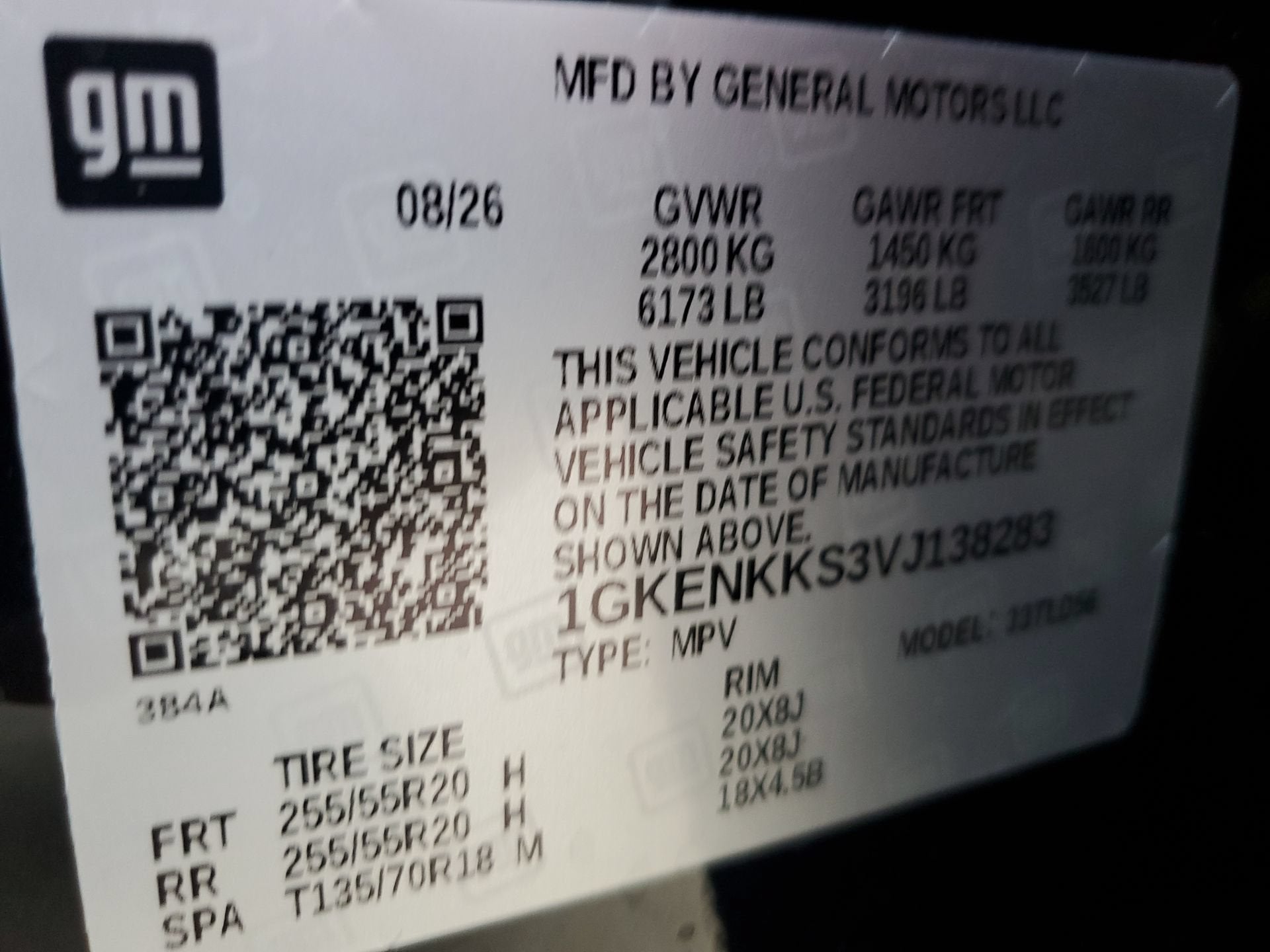 2027 GMC Acadia Elevation
