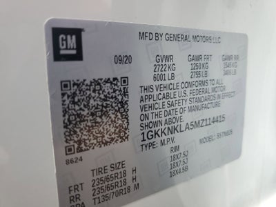 2021 GMC Acadia SLE