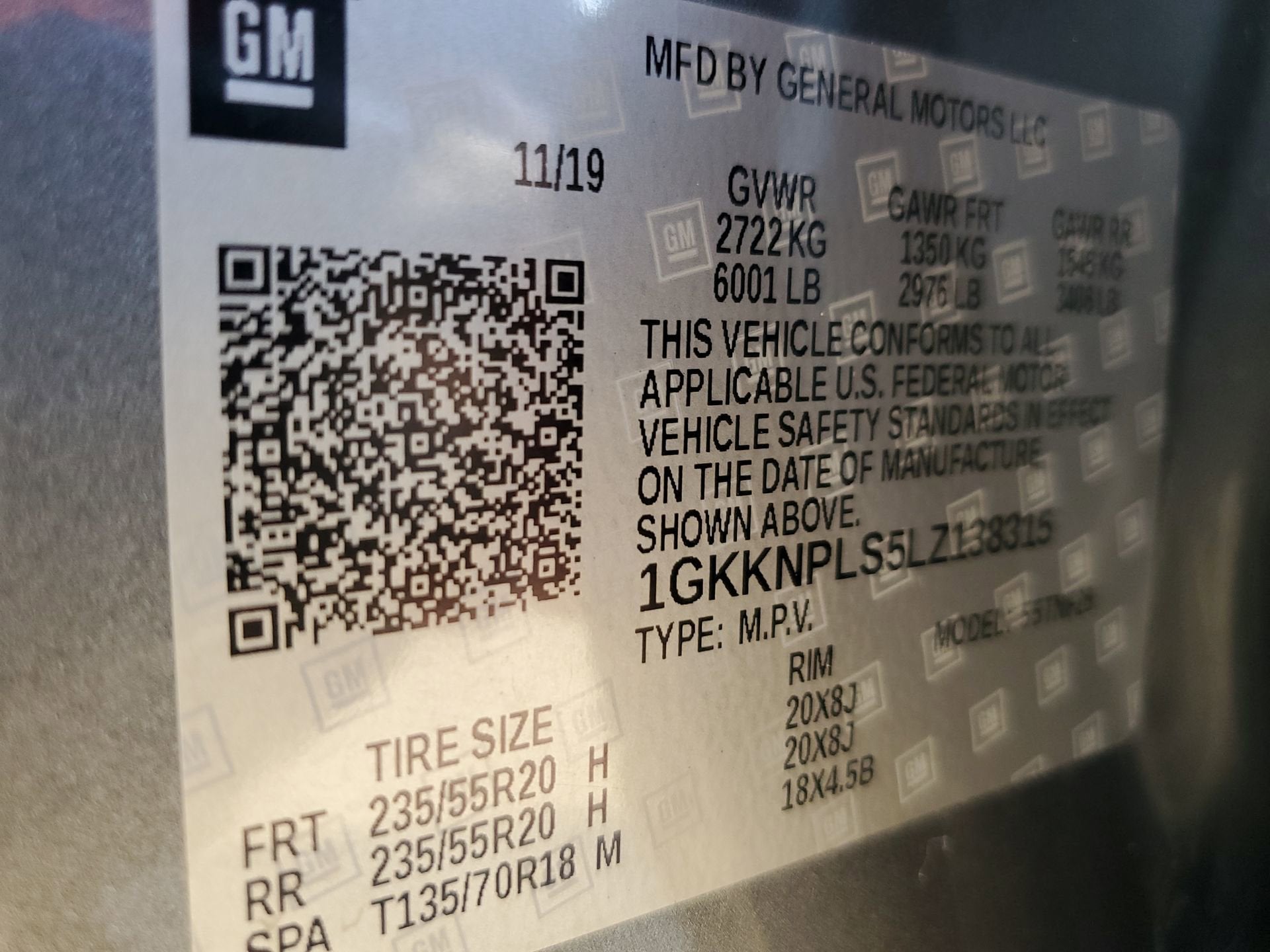 2020 GMC Acadia Denali