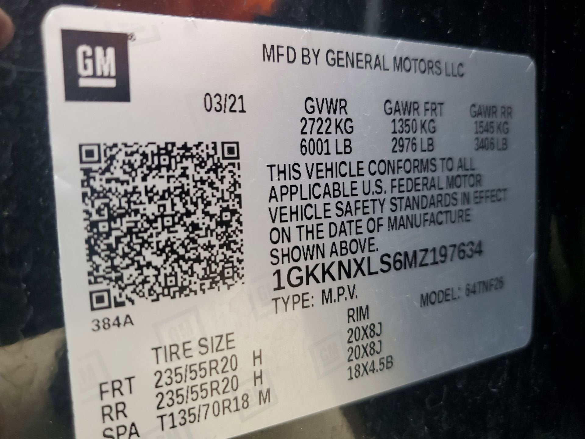 2021 GMC Acadia Denali
