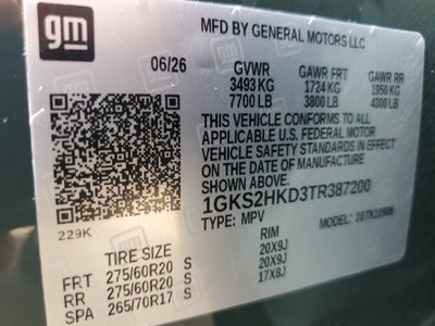 2026 GMC Yukon XL AT4
