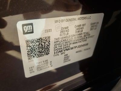 2023 Chevrolet Traverse High Country