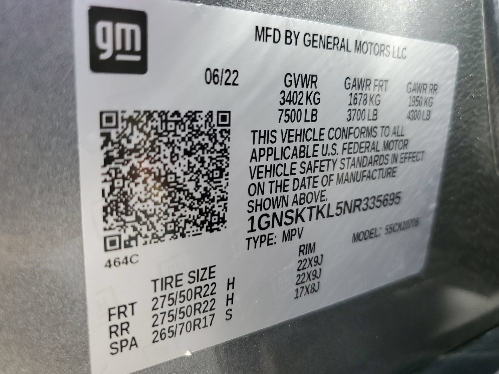 2022 Chevrolet Tahoe High Country