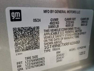 2024 GMC Sierra 2500 HD SLT
