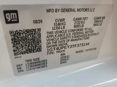 2026 GMC Sierra 2500 HD AT4