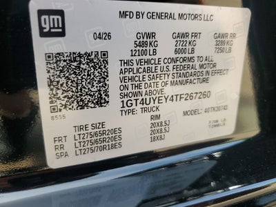 2026 GMC Sierra 3500 HD Denali Ultimate