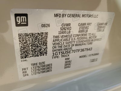 2026 GMC Sierra 3500 HD Pro