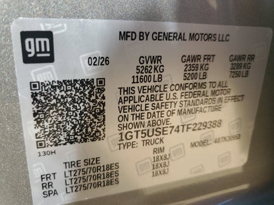 2026 GMC Sierra 3500 HD Pro