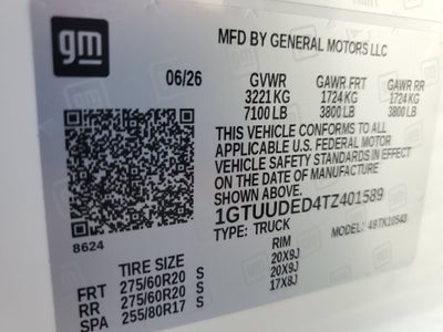 2026 GMC Sierra 1500 SLT