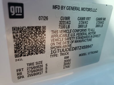 2026 GMC Sierra 1500 SLT