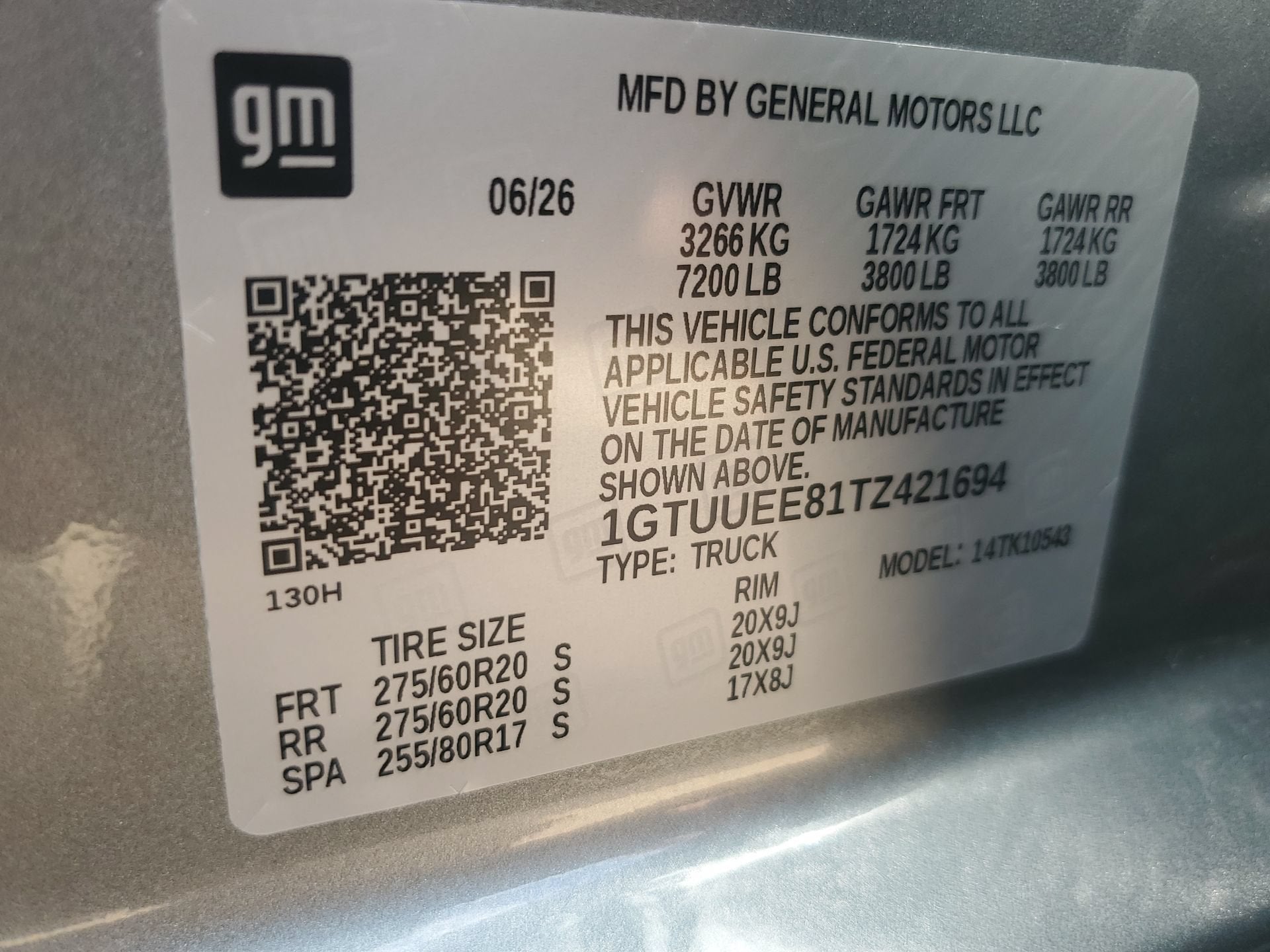 2026 GMC Sierra 1500 AT4