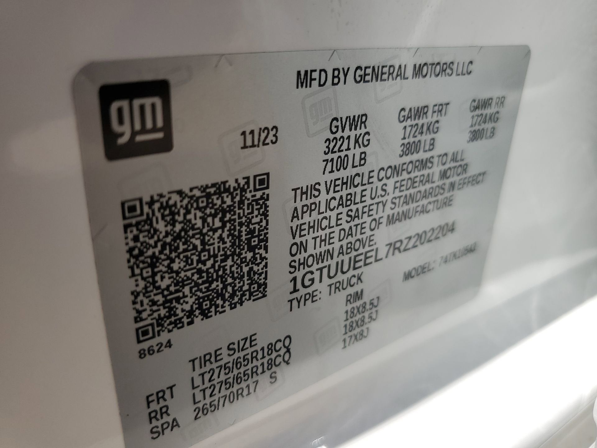 2024 GMC Sierra 1500 AT4