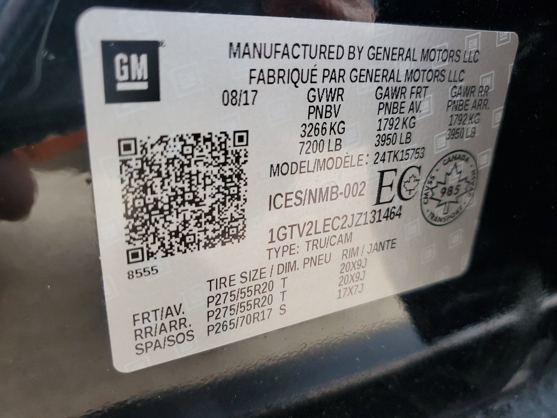 2018 GMC Sierra 1500 Base