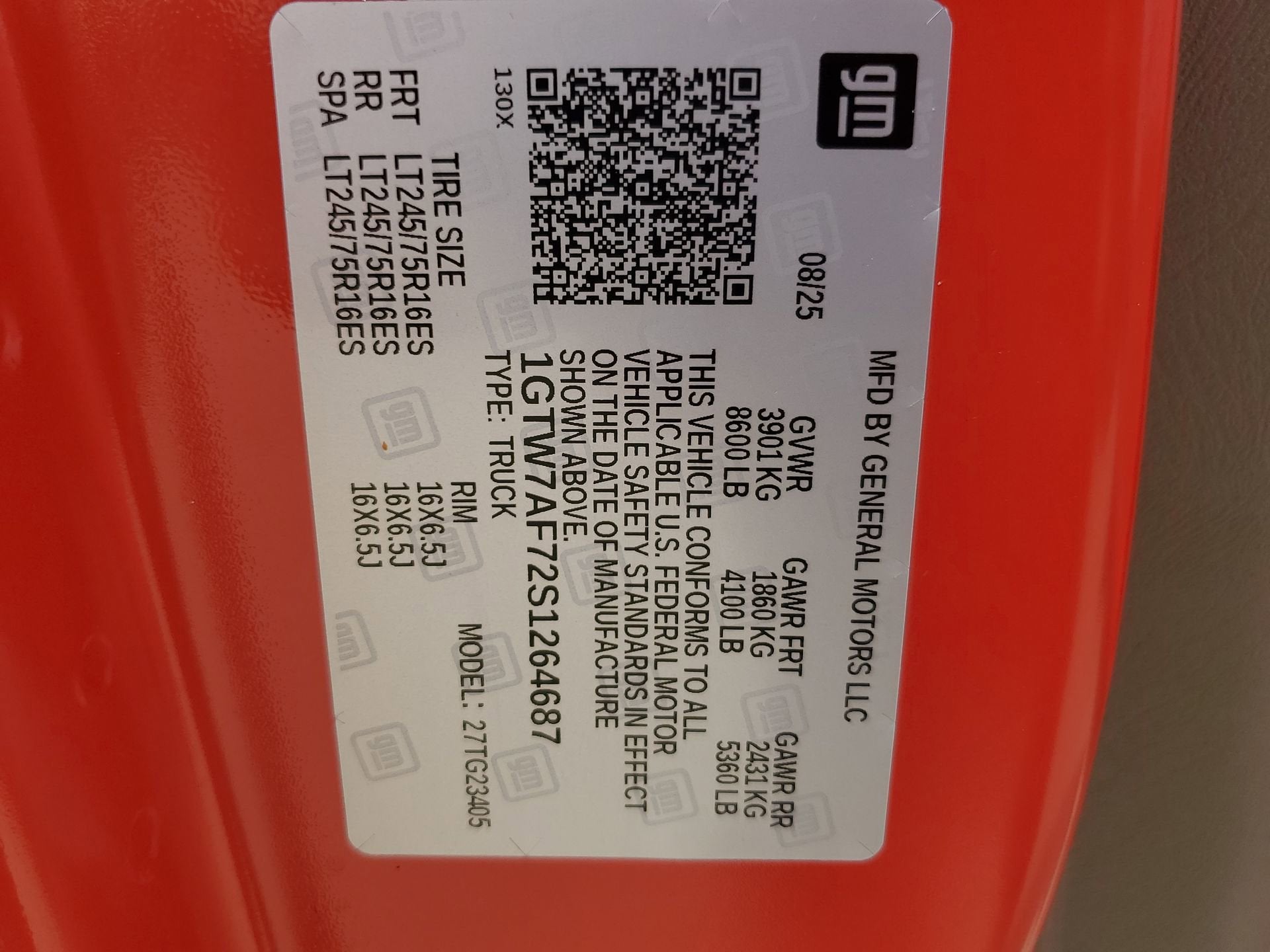 2025 GMC Savana Cargo 2500 Work Van