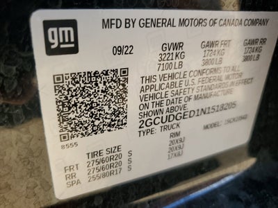 2022 Chevrolet Silverado 1500 LTZ