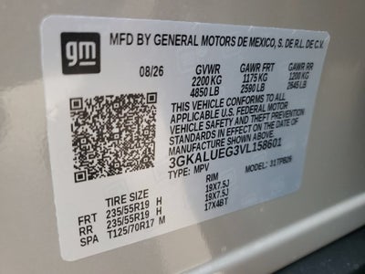 2027 GMC Terrain Elevation