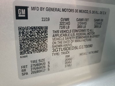 2020 GMC Sierra 1500 SLT