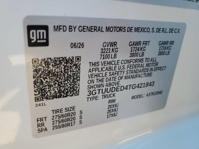 2026 GMC Sierra 1500 SLT