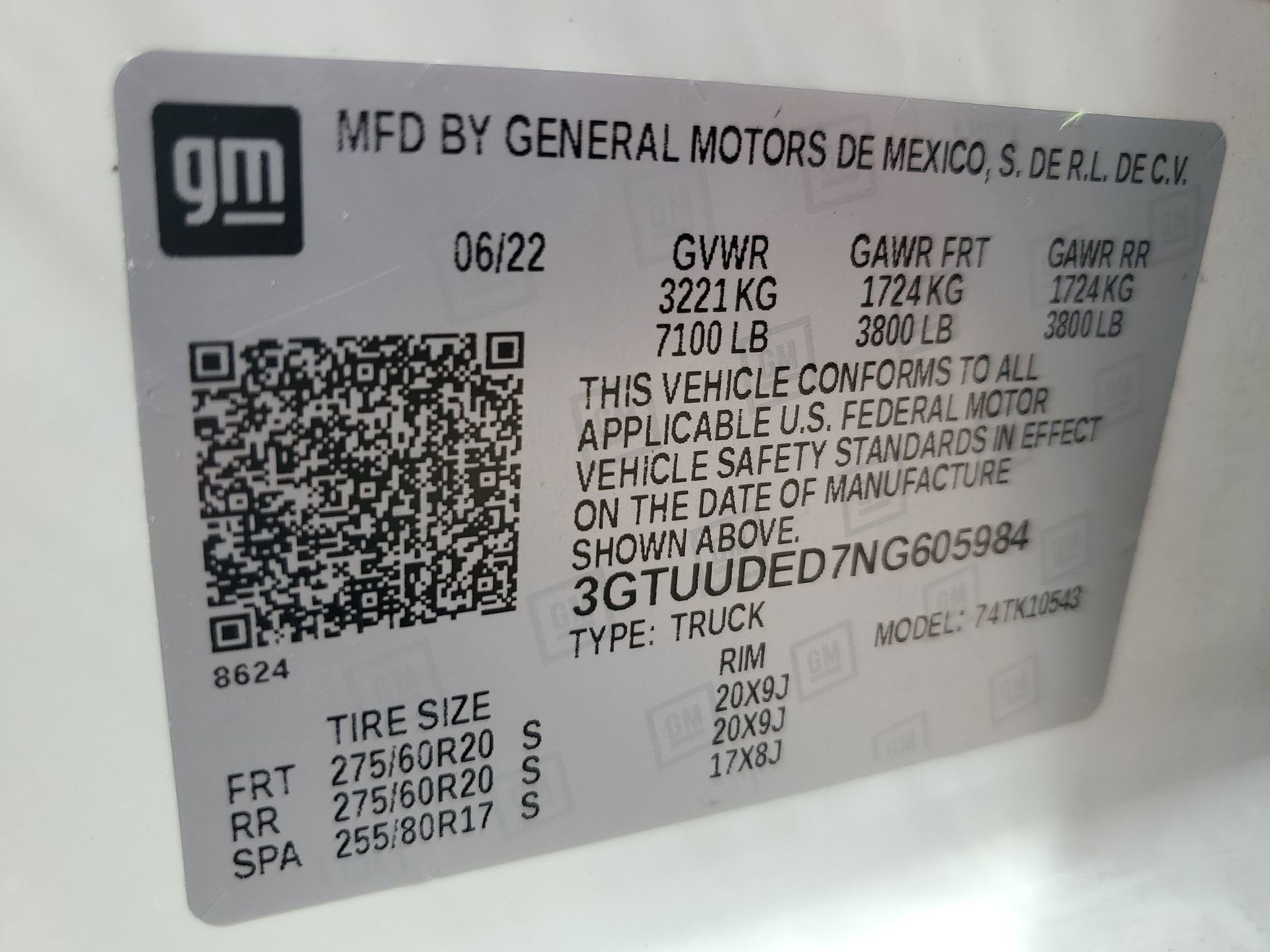 2022 GMC Sierra 1500 SLT