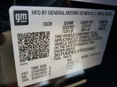 2026 GMC Sierra 1500 SLT