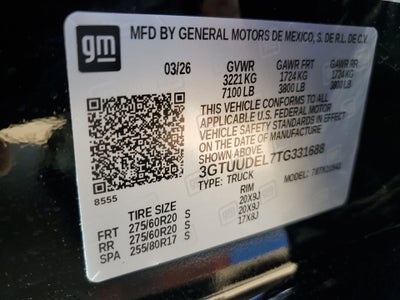 2026 GMC Sierra 1500 SLT