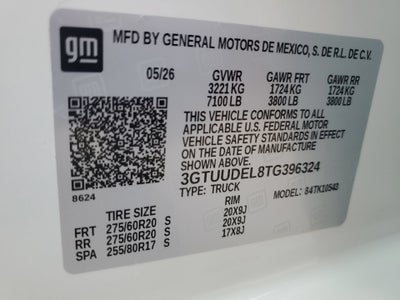 2026 GMC Sierra 1500 SLT