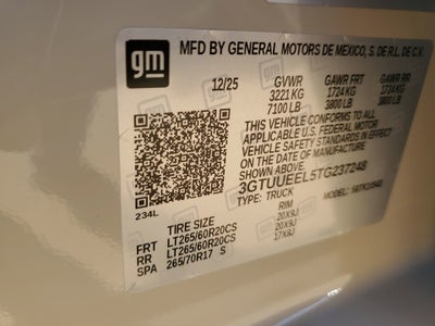 2026 GMC Sierra 1500 AT4