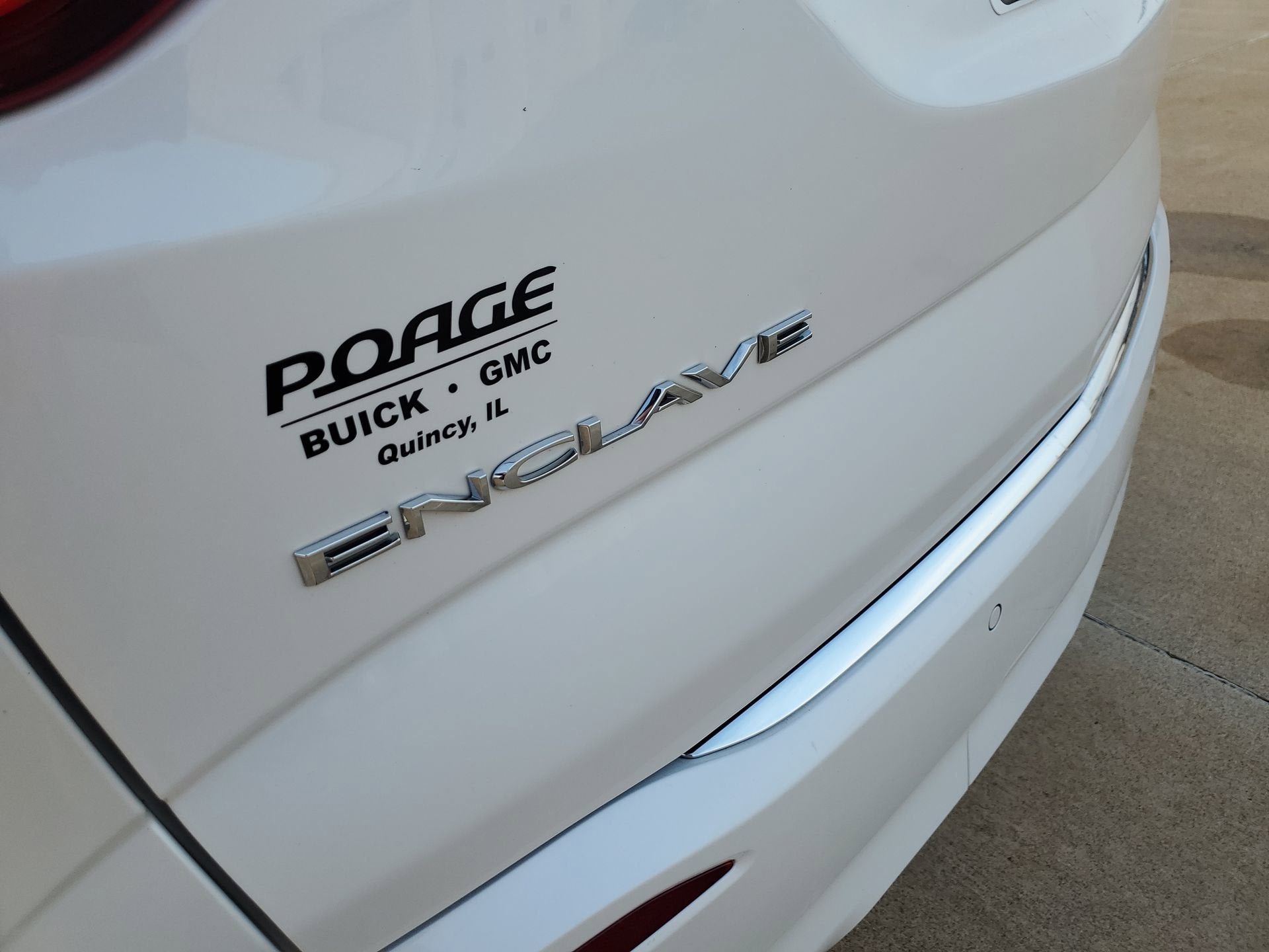 2020 Buick Enclave Avenir