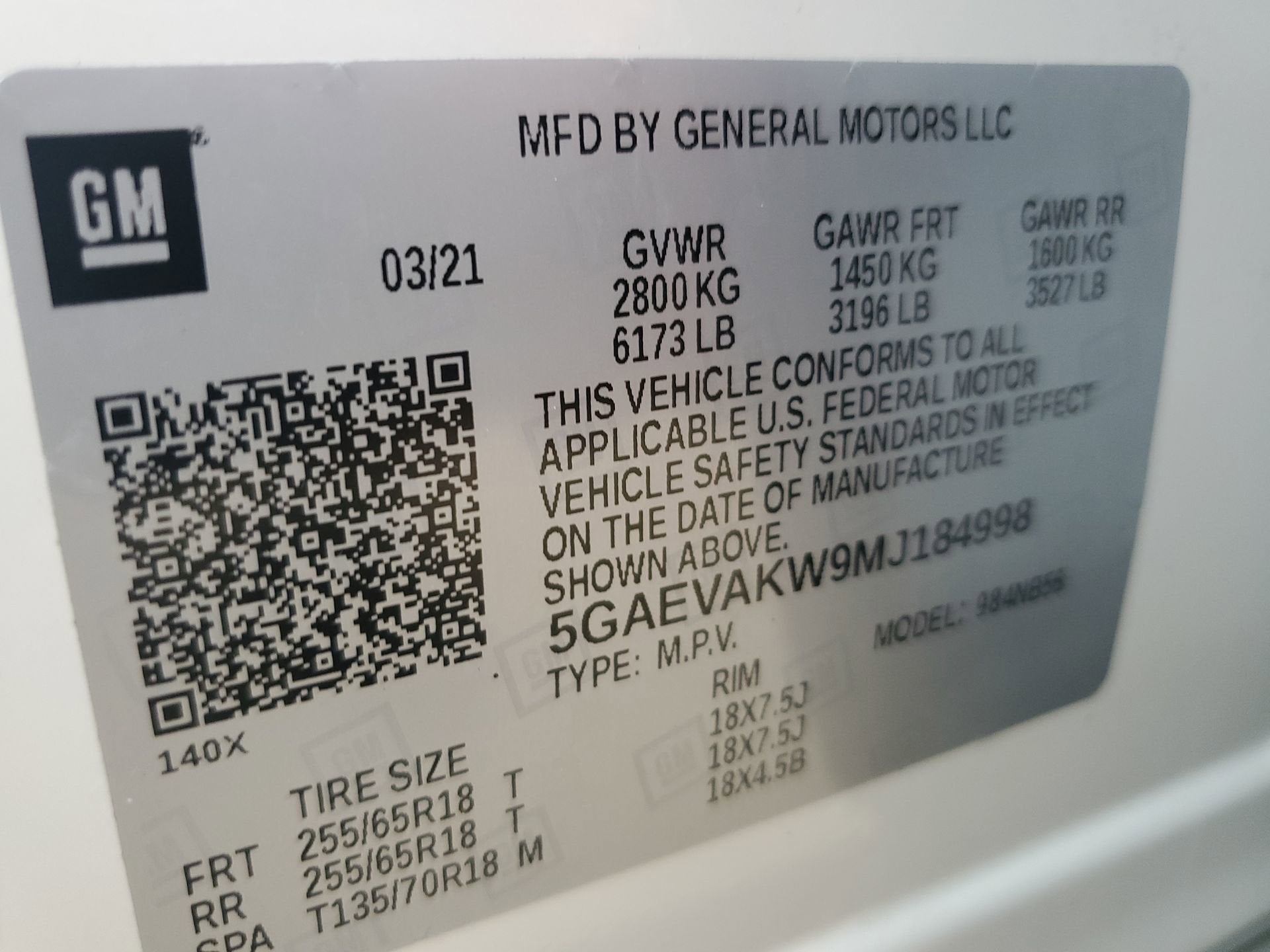 2021 Buick Enclave Essence