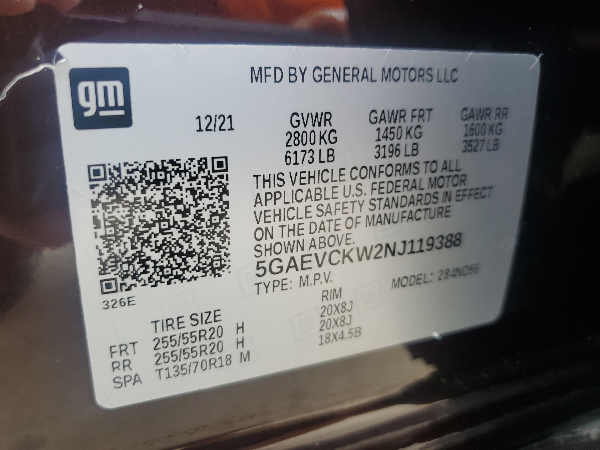 2022 Buick Enclave Avenir