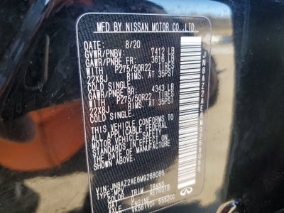 2021 INFINITI QX80 PREMIUM SELECT