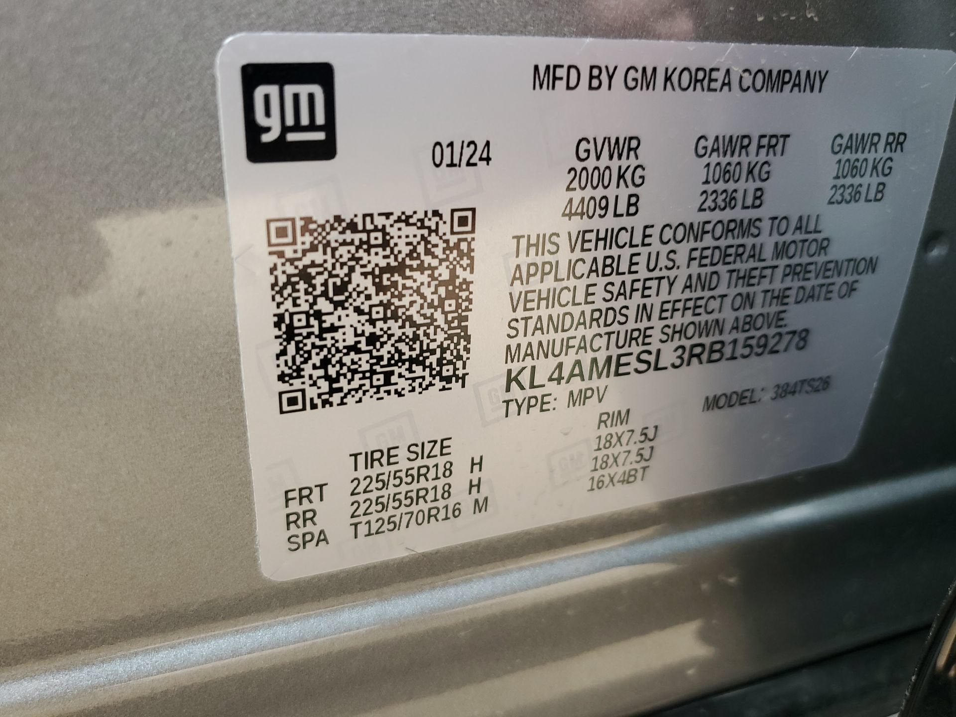 2024 Buick Encore GX Sport Touring
