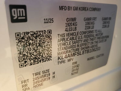 2026 Buick Encore GX Avenir