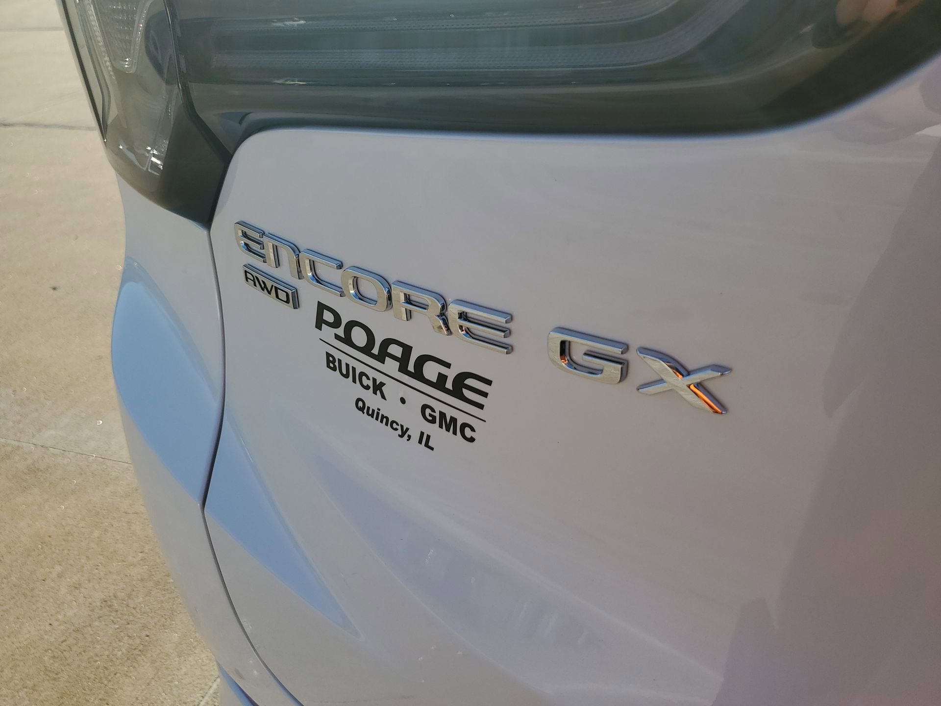 2026 Buick Encore GX Avenir