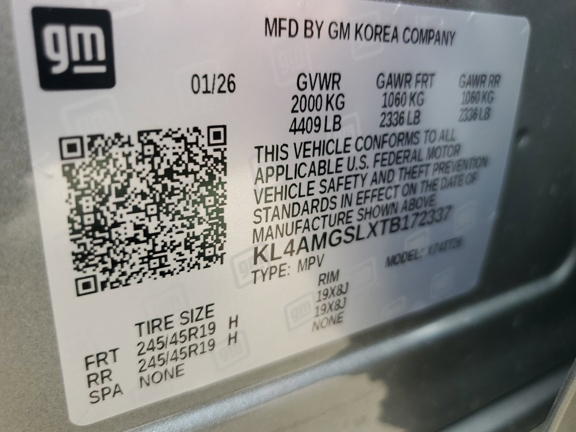 2026 Buick Encore GX Avenir