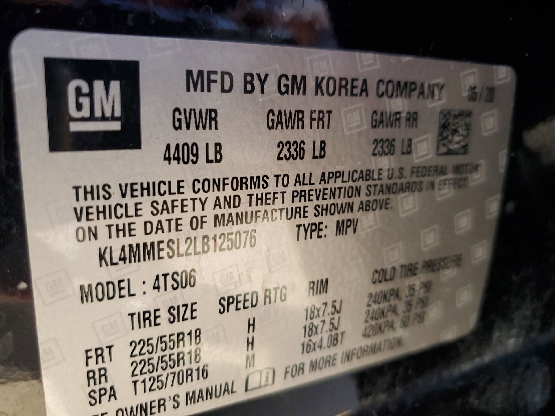 2020 Buick Encore GX Select