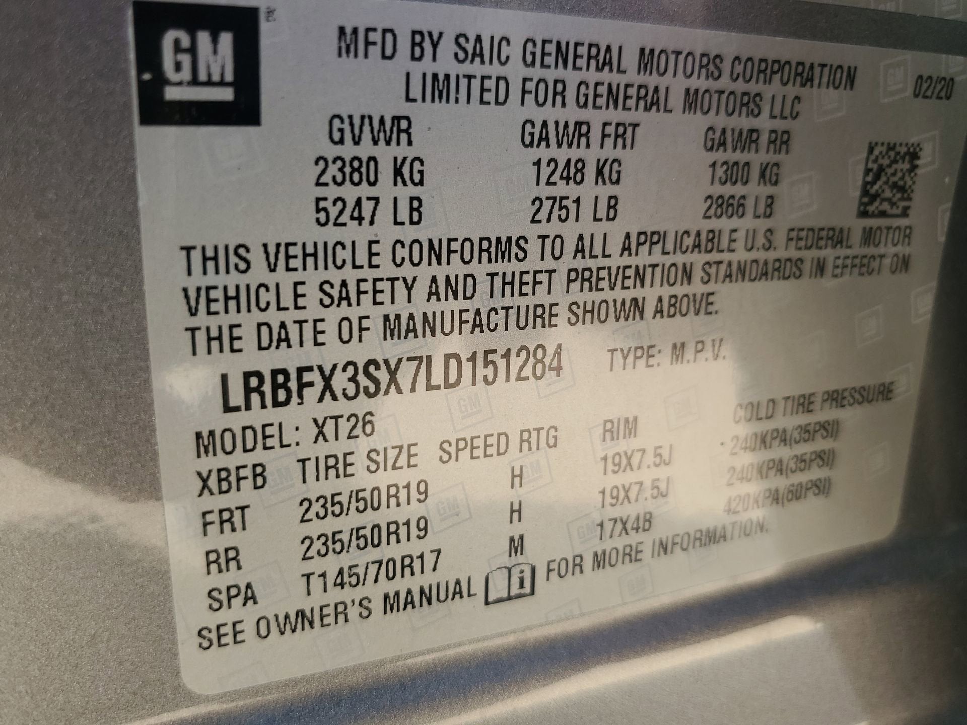 2020 Buick Envision Premium