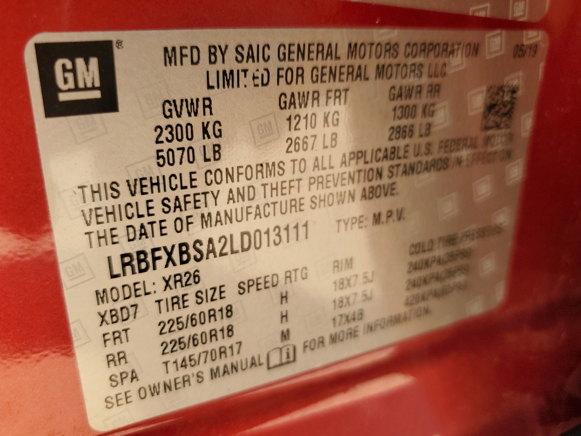 2020 Buick Envision Preferred Group